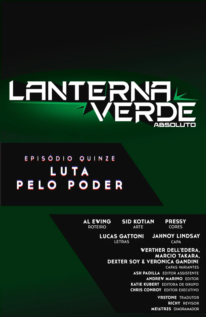 Lanterna Verde Absoluto #15 (2025) — página 25 de 25