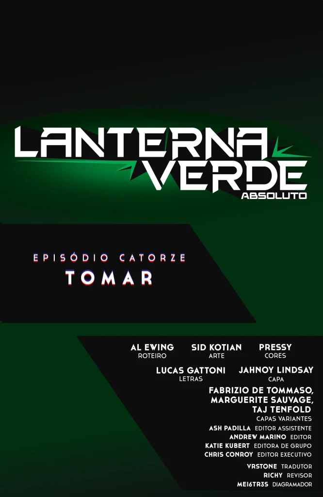 Lanterna Verde Absoluto #14 (2025) — página 26 de 26