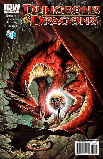 Capa de Dungeons & Dragons #0 (2010) – Prévia parcial, leitura e download