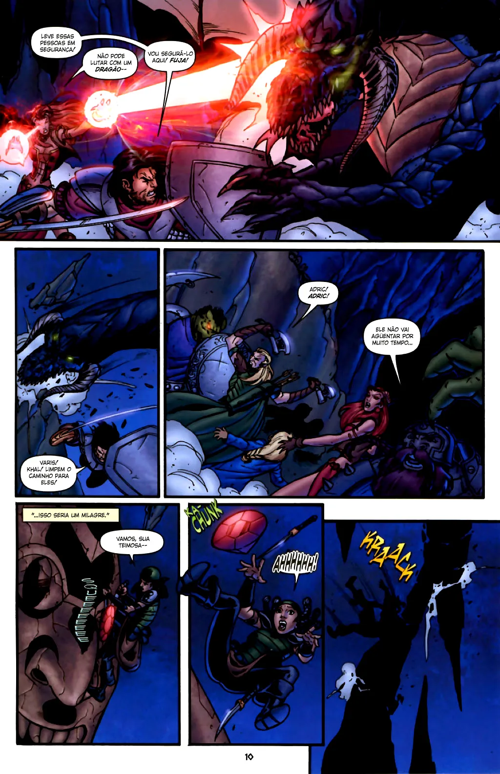 Dungeons & Dragons #0 — prévia parcial — página 12 de 13