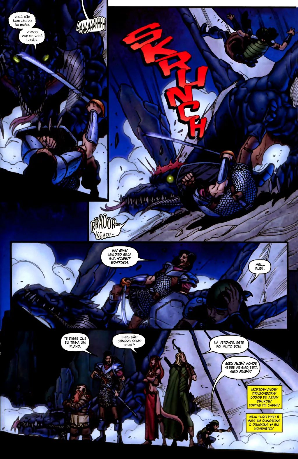 Dungeons & Dragons #0 — prévia parcial — página 13 de 13