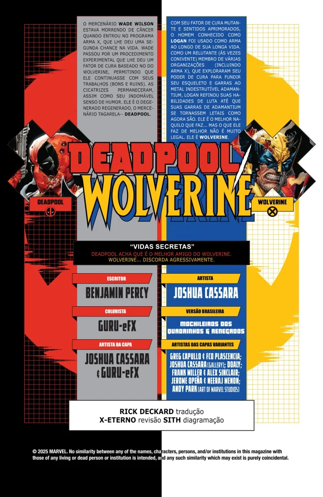 Deadpool e Wolverine #1 (2025) — página 13 de 36