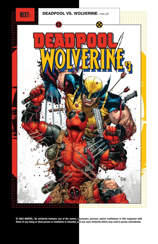 Deadpool e Wolverine #2 (2025) — página 26 de 26