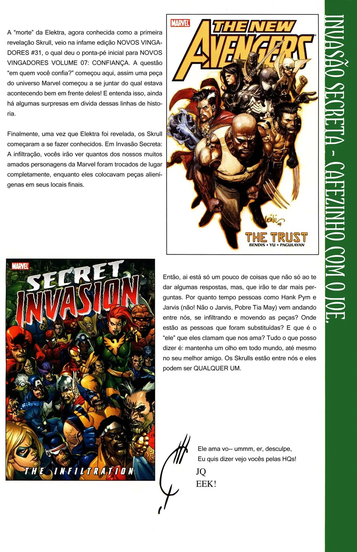 Invasão Secreta #1 (2008) — página 39 de 40