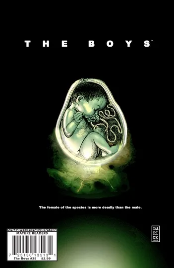 Capa de The Boys #38 (2006)