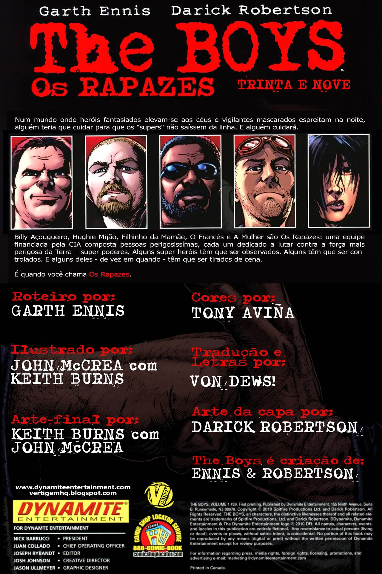 The Boys #39 (2006) — página 2 de 24