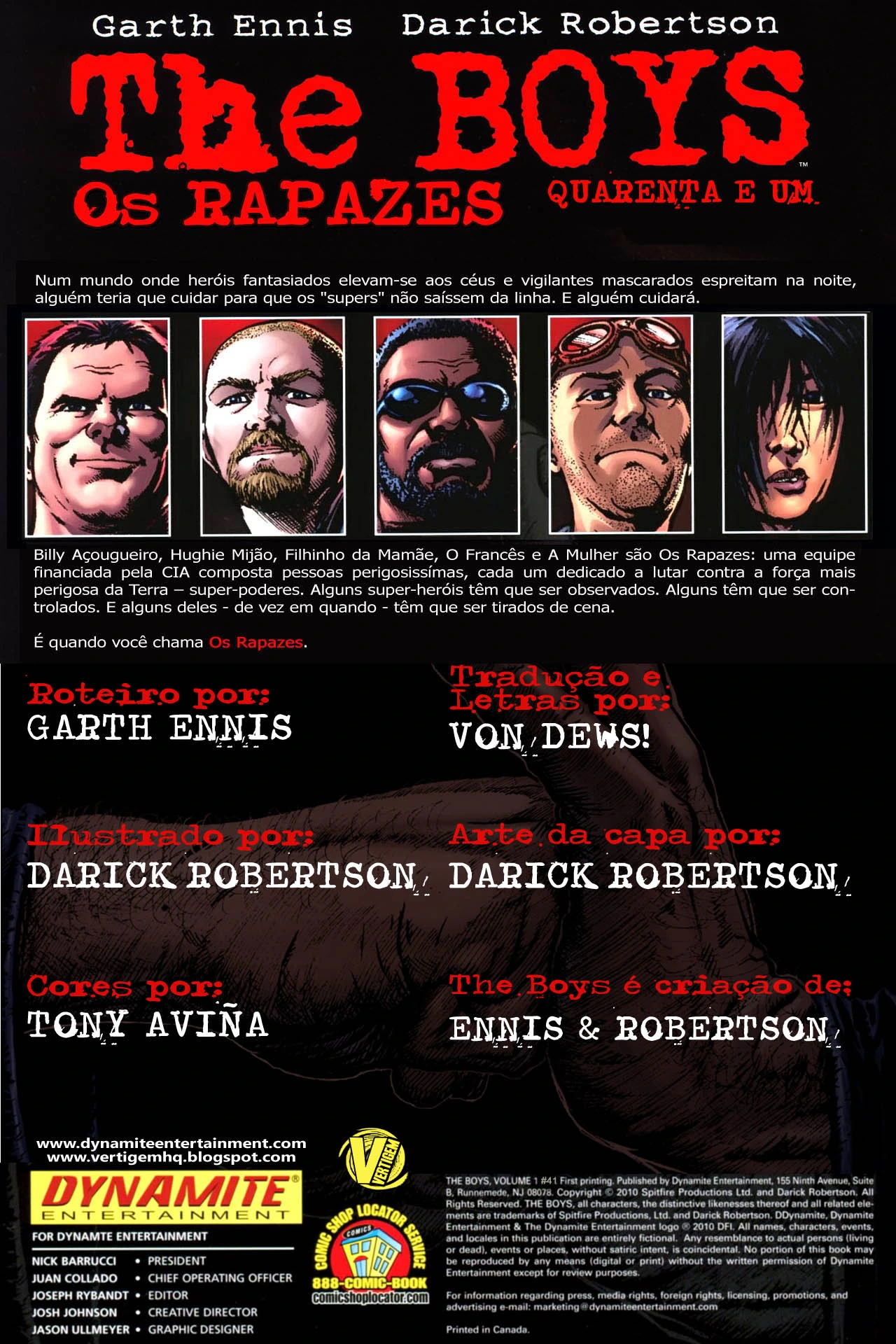 The Boys #41 (2006) — página 2 de 25