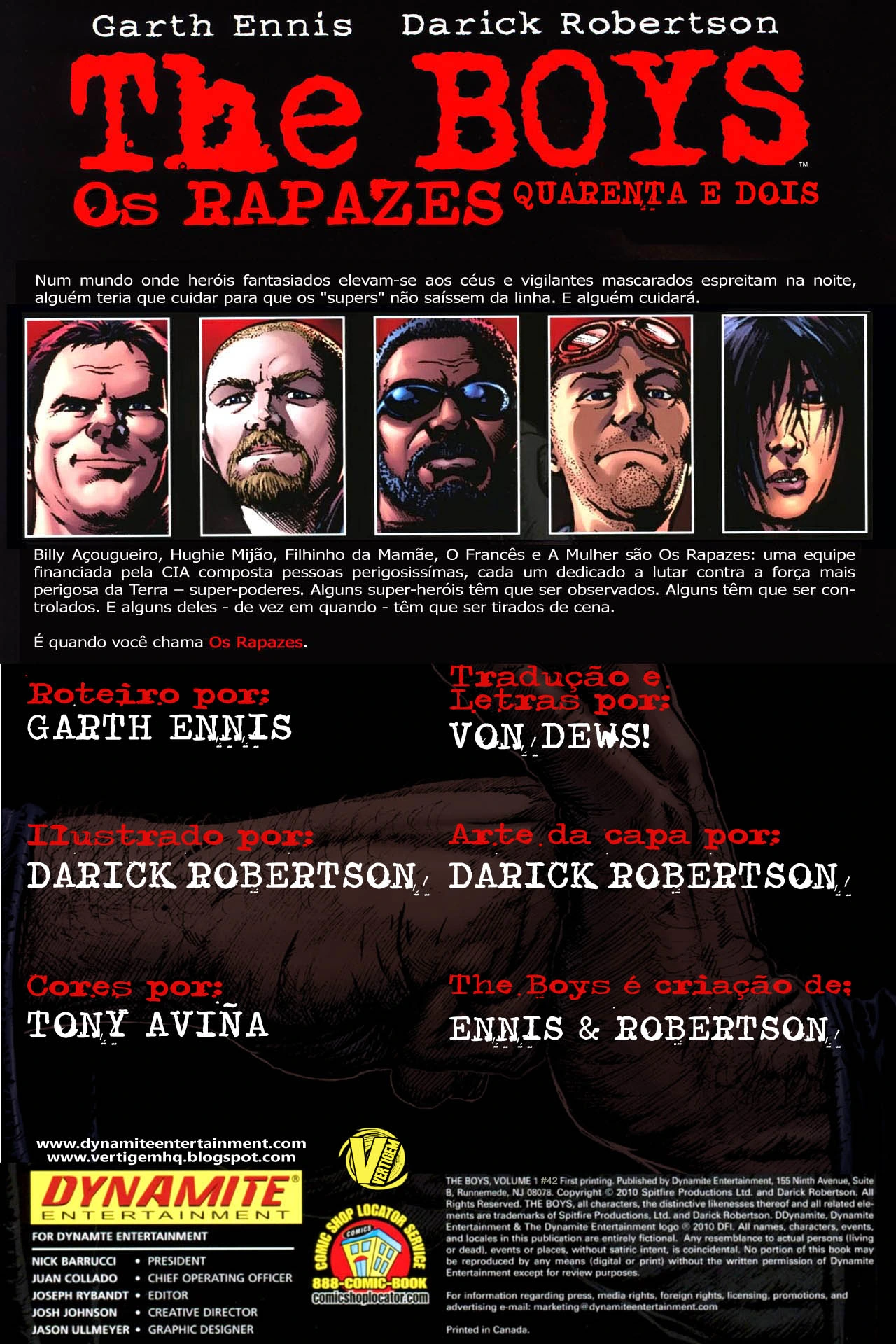 The Boys #42 (2006) — página 2 de 25